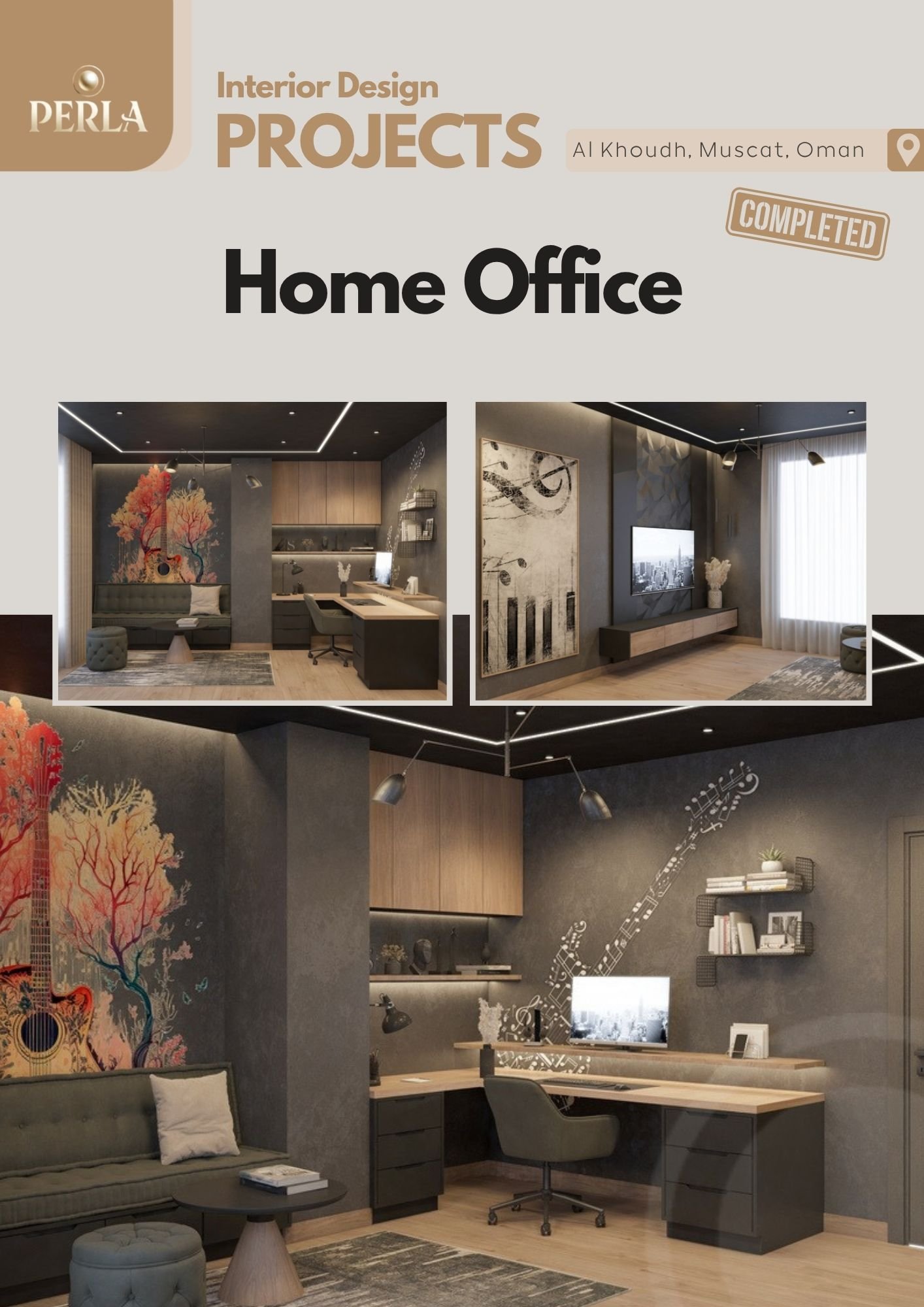 Home Office Interior Design IN Muscat