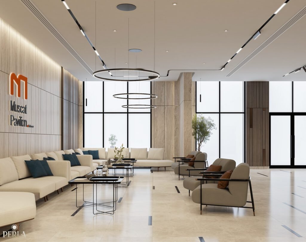 Tathmeer Reception- Commercial interior & Fit-out